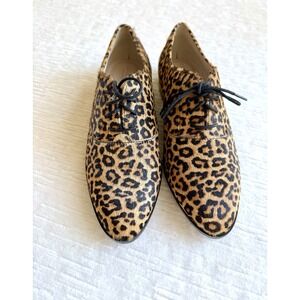 Cole Haan Animal Leopard Women Ladies Oxfords Shoes Size 6